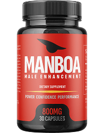 MANBOA NZ supplement bottle – natural vitality booster for men.